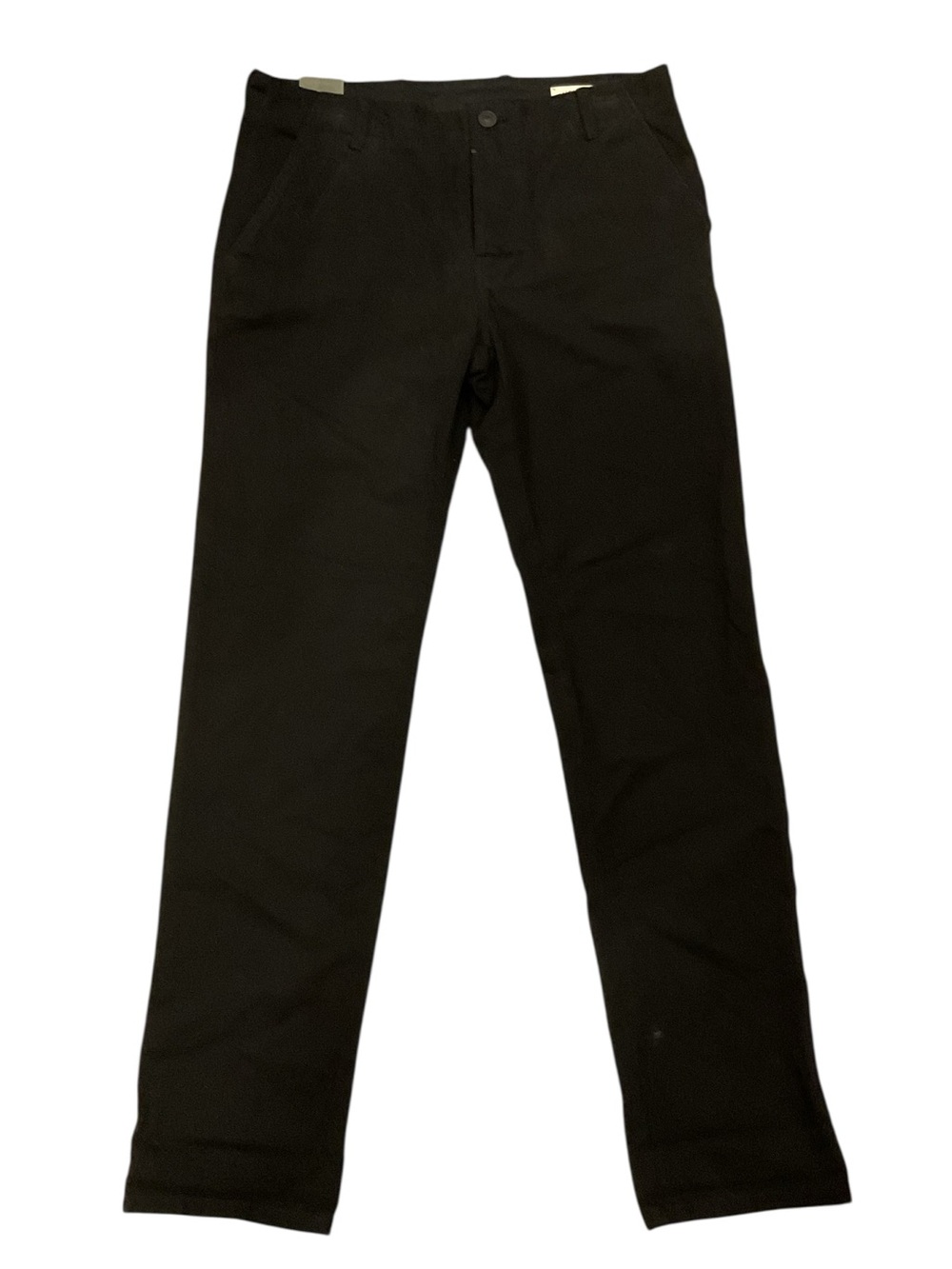 Allsaints Men’s Black Volt Narrow Fit Lumen Chino Pants
